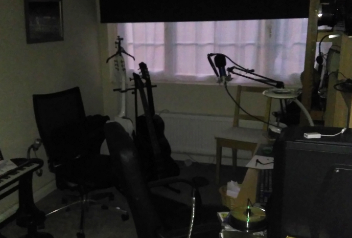 Fun studio after a session